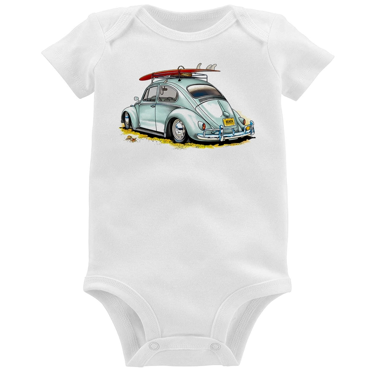 Body Bebê Fusca Vintage
