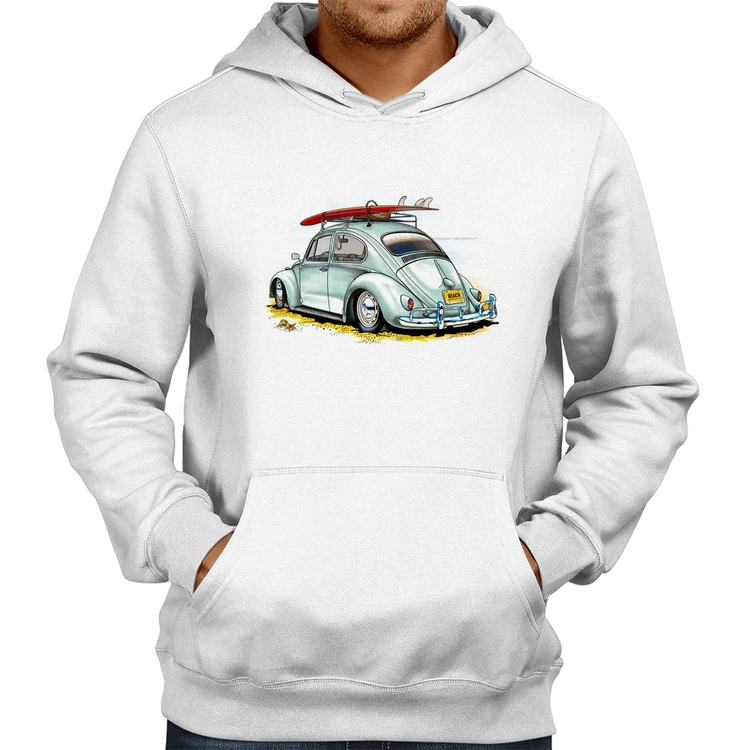 Moletom Fusca Vintage - Branco