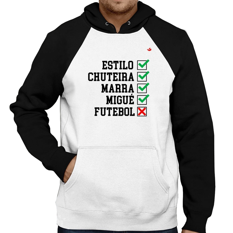Moletom Futebol que é bom, nada