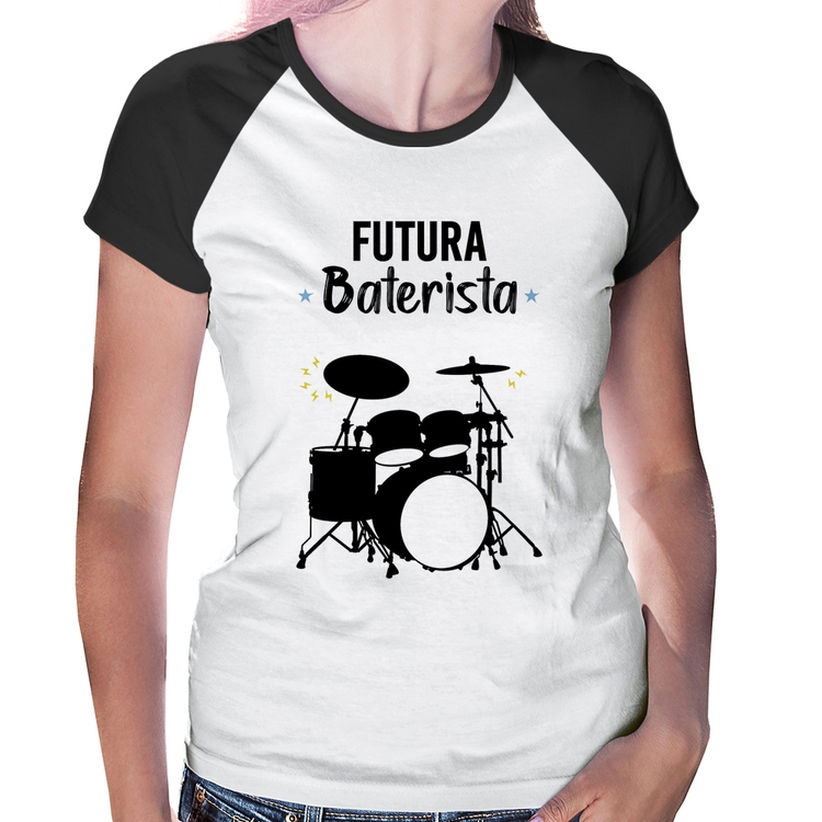 Baby Look Raglan Futura Baterista