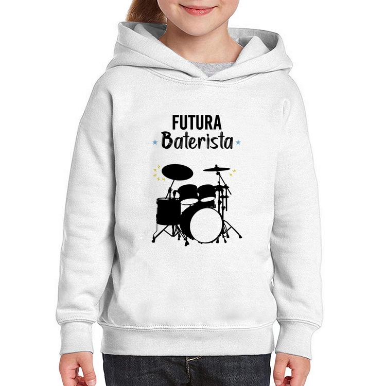 Moletom Infantil Futura Baterista