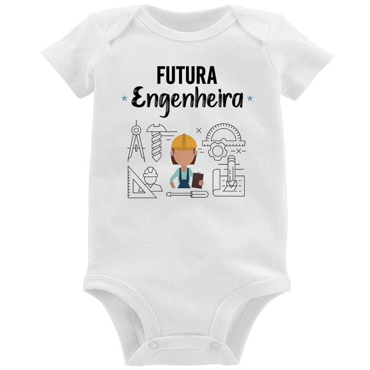 Body Bebê Futura Engenheira
