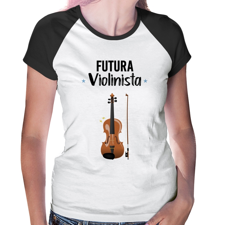 Baby Look Raglan Futura Violinista
