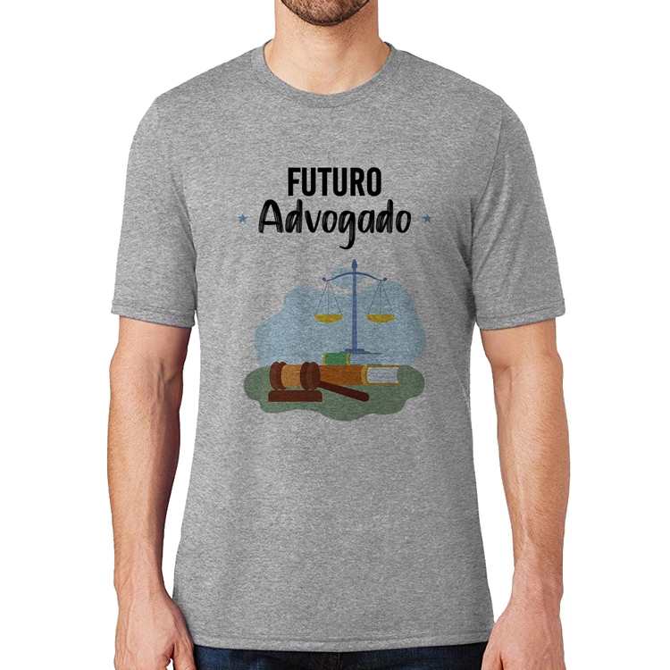 Camiseta Futuro Advogado - Cinza
