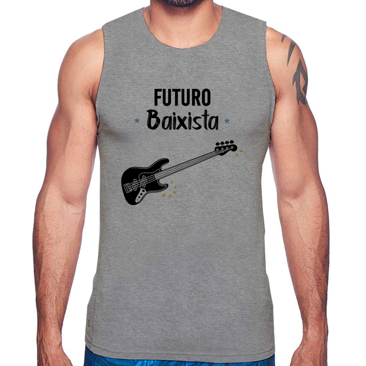 Regata Futuro Baixista - Cinza