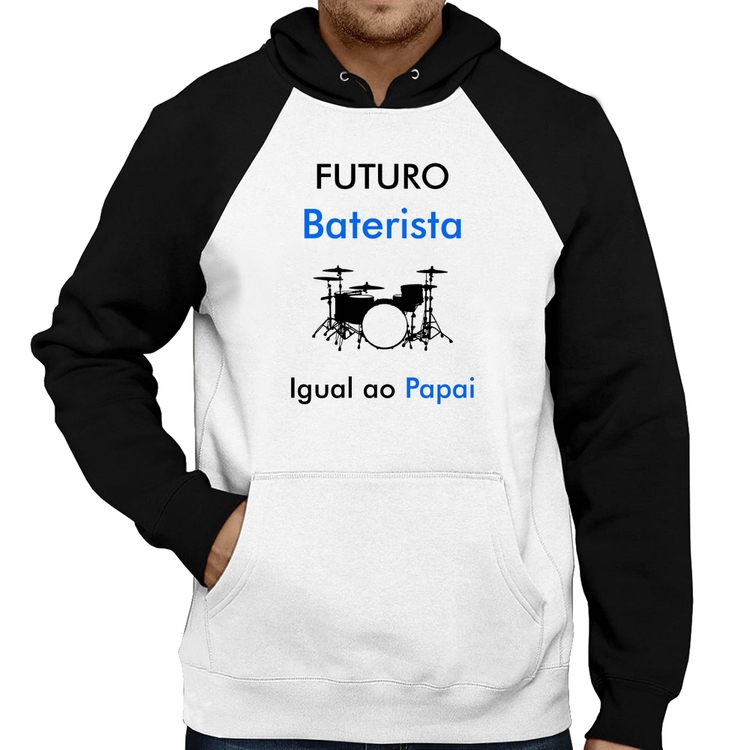 Moletom Futuro Baterista Igual ao Papai