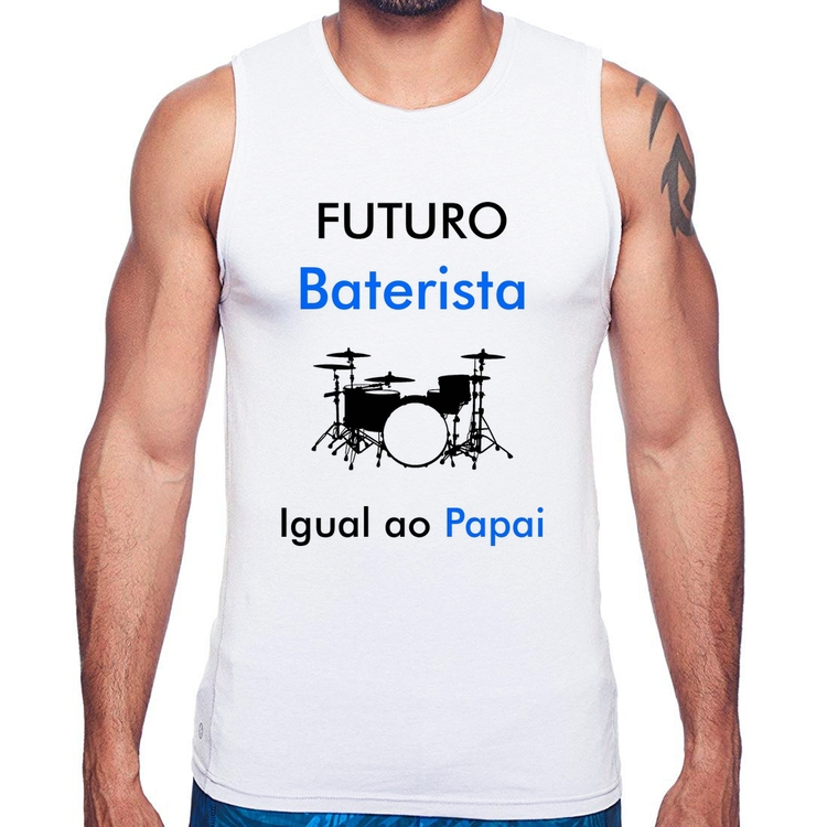 Regata Futuro Baterista Igual ao Papai