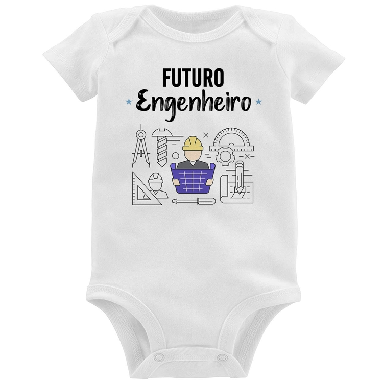 Body Bebê Futuro Engenheiro