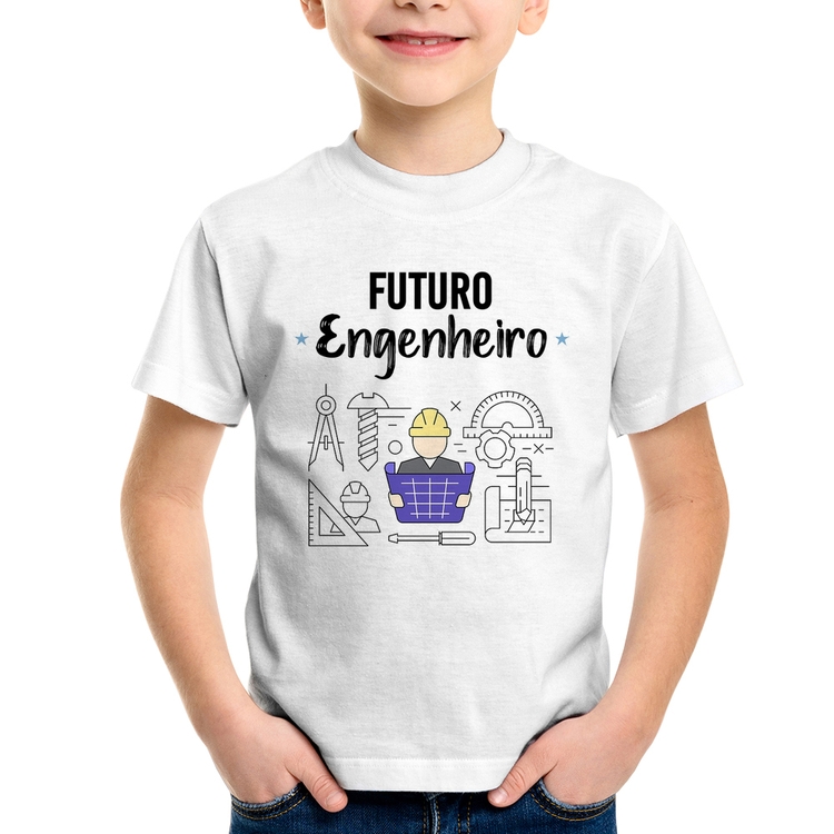 Camiseta Infantil Futuro Engenheiro