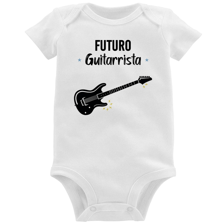 Body Bebê Futuro Guitarrista
