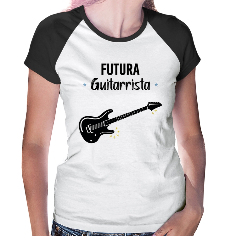 Baby Look Raglan Futura Guitarrista