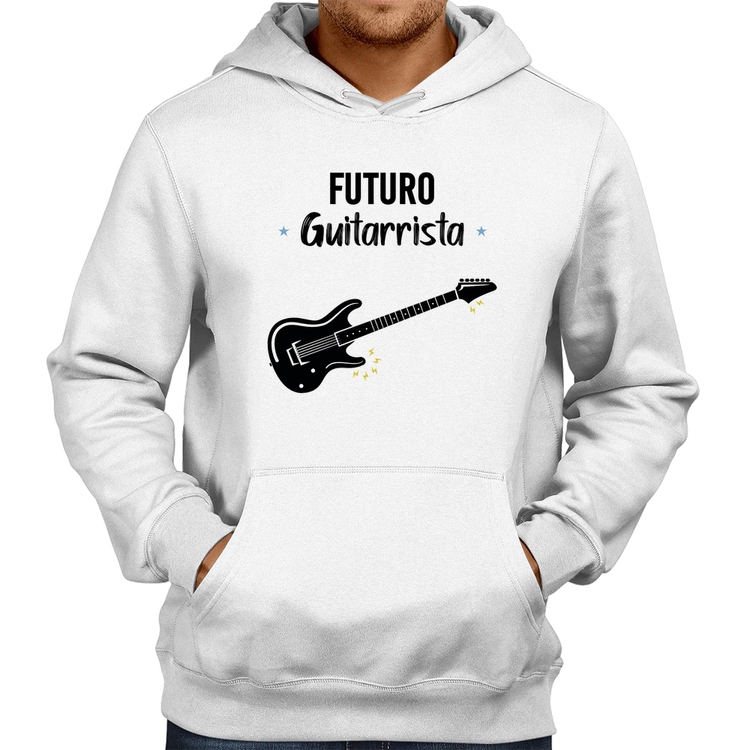 Moletom Futuro Guitarrista - Branco