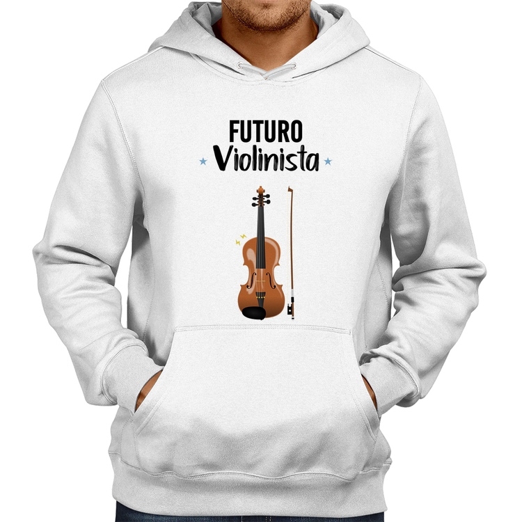Moletom Futuro Violinista - Branco