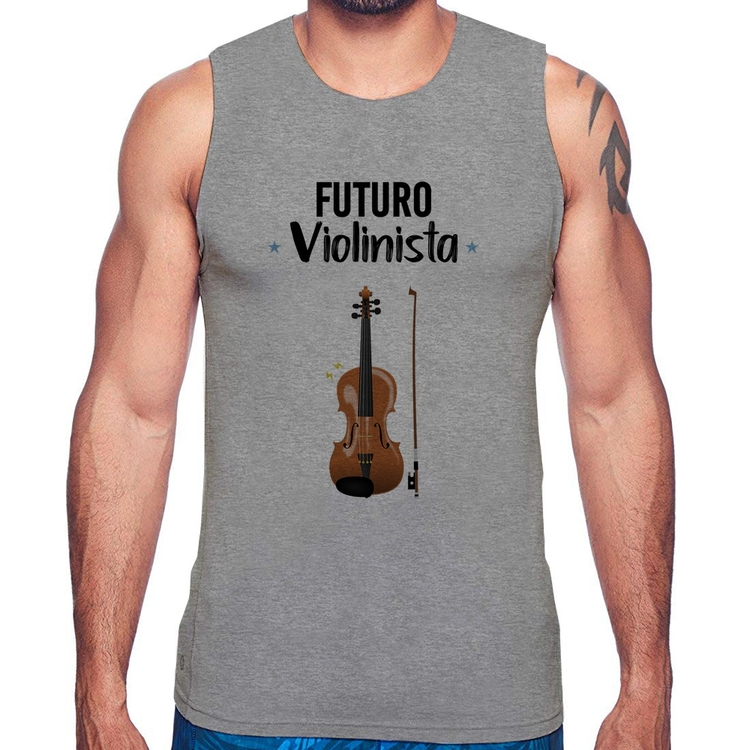 Regata Futuro Violinista - Cinza