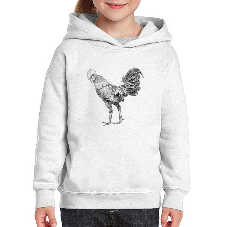 Moletom Infantil Galo Desenho
