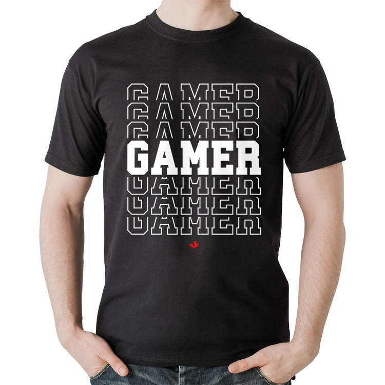 Camiseta Algodão Gamer