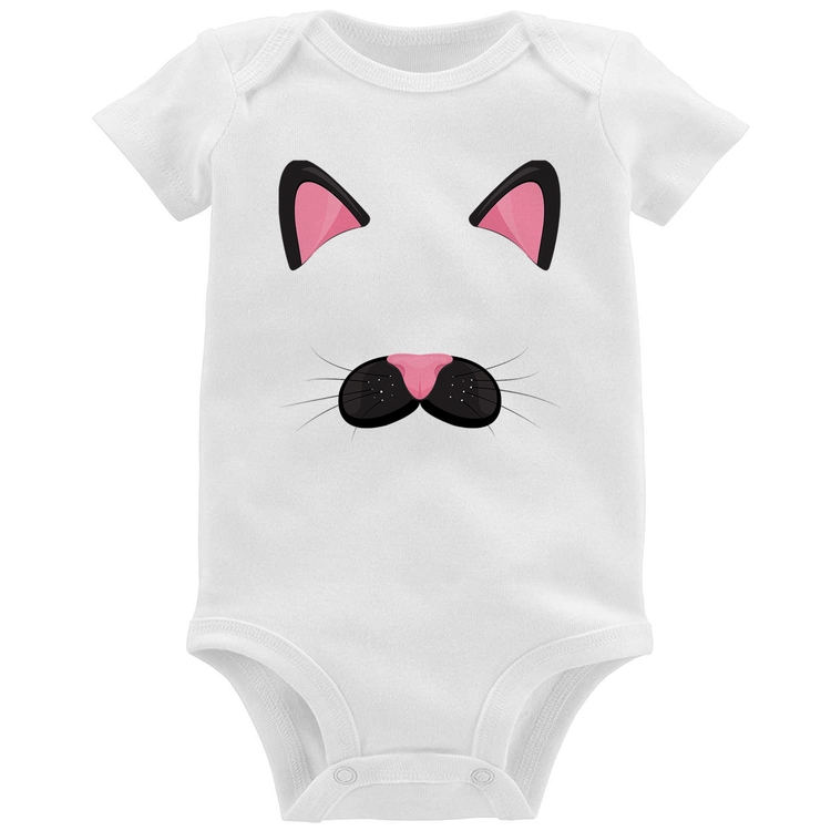 Body Bebê Gatinha Orelhinha