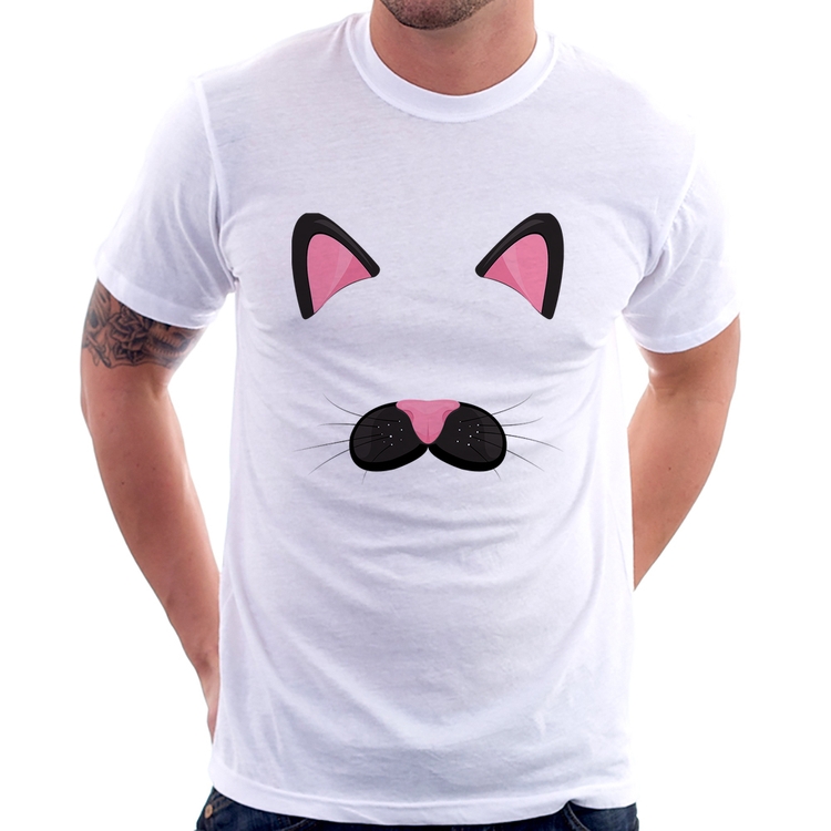 Camiseta Gatinha Orelhinha