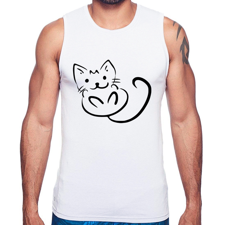 Regata Gatinho Traços