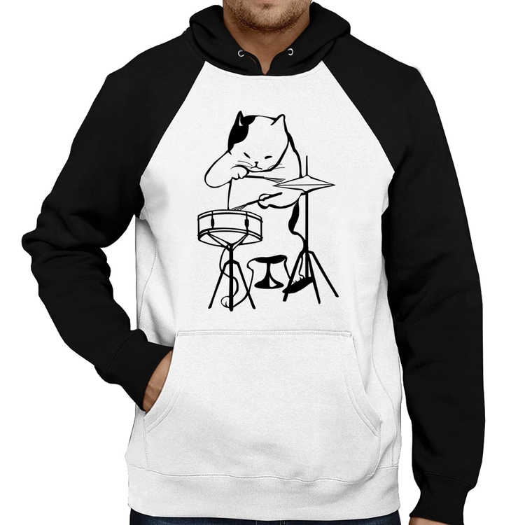 Moletom Gato Baterista