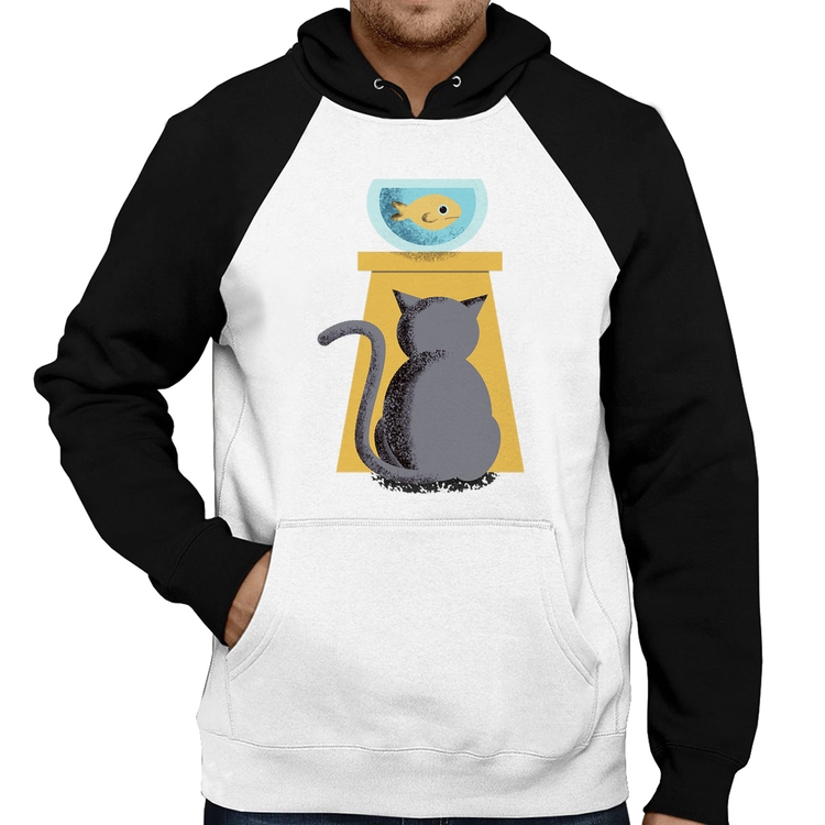 Moletom Gato e Aquário