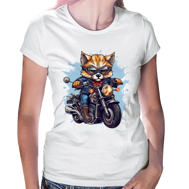 Baby Look Motoqueiro Raposa