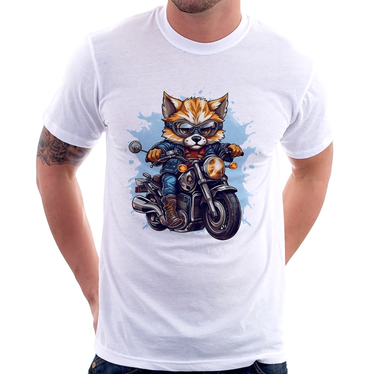 Camiseta Motoqueiro Raposa