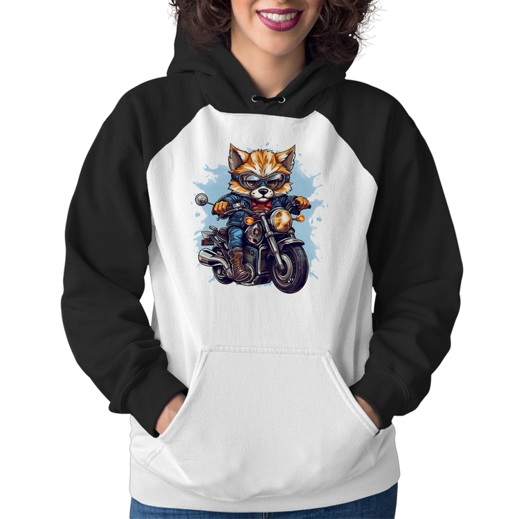 Moletom Feminino Motoqueiro Raposa