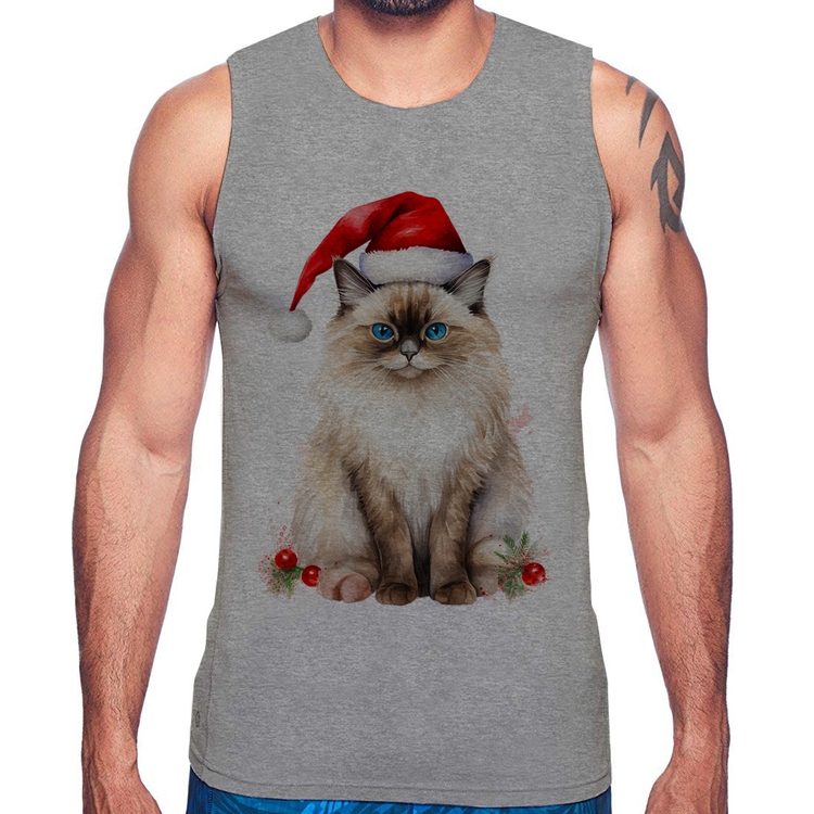 Regata Gato Natalino - Cinza