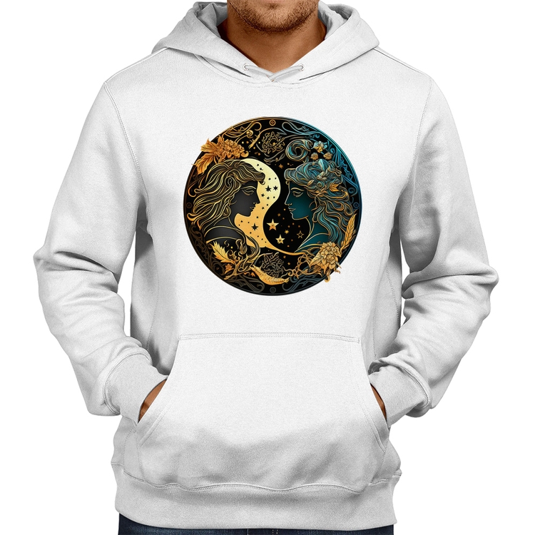 Moletom Gêmeos Sígno - Branco