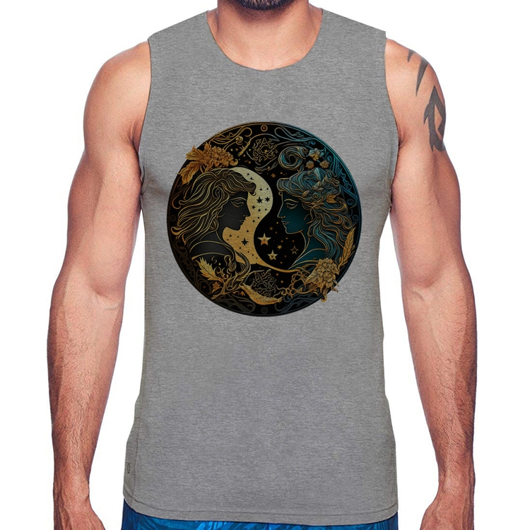 Regata Gêmeos Sígno - Cinza