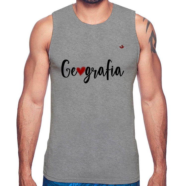 Regata Geografia por amor - Cinza