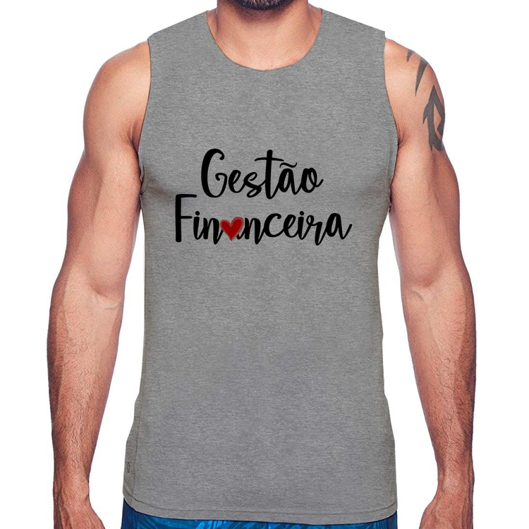 Regata Gestão financeira por amor - Cinza