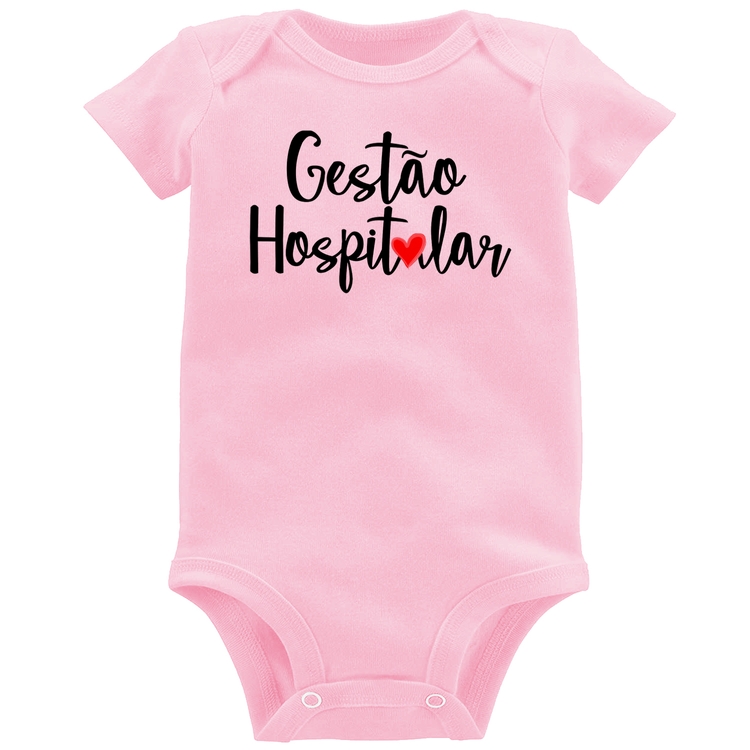 Body Bebê Gestão hospitalar por amor - Rosa Bebê