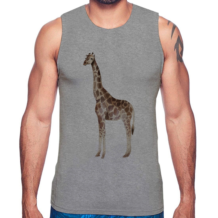 Regata Girafa - Cinza