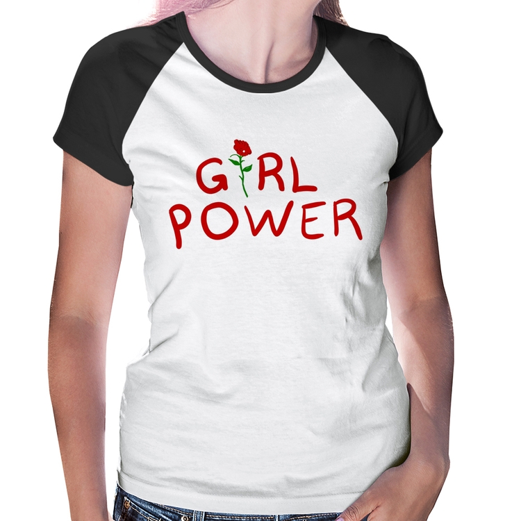 Baby Look Raglan Girl Power
