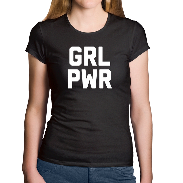 Baby Look Algodão Grl Pwr - Girl Power