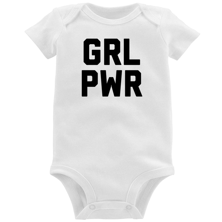 Body Bebê Grl Pwr - Girl Power