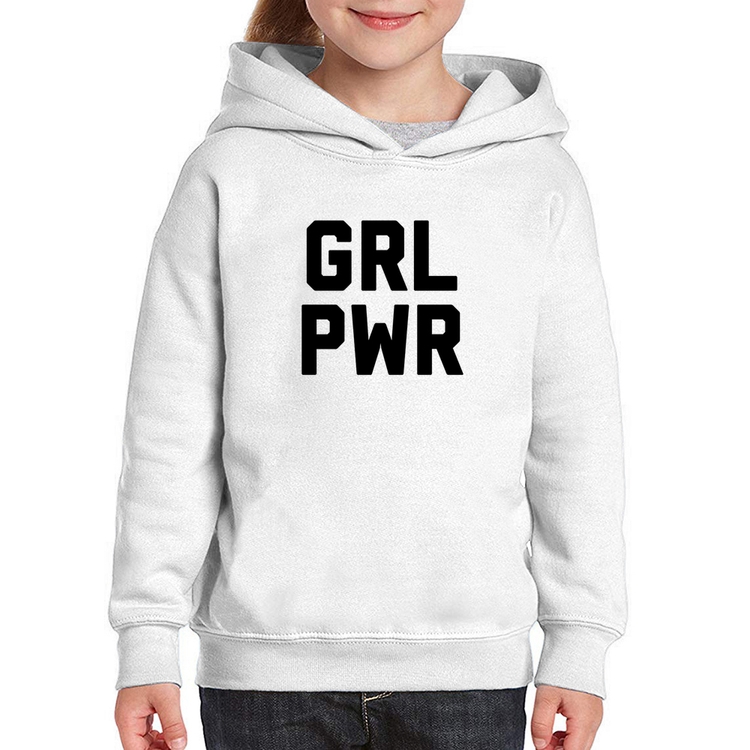 Moletom Infantil Grl Pwr - Girl Power