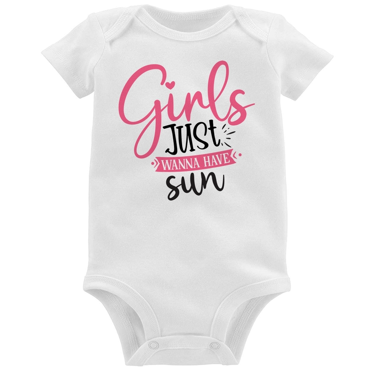 Body Bebê Girls Just Wanna Have Sun