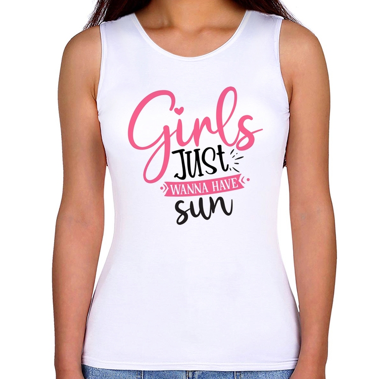 Regata Feminina Girls Just Wanna Have Sun