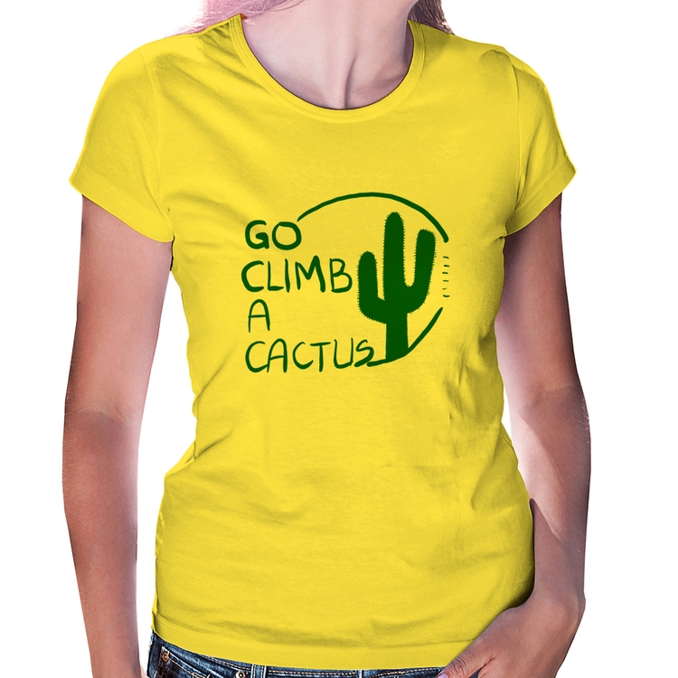 Baby Look Go climb a cactus - Amarela