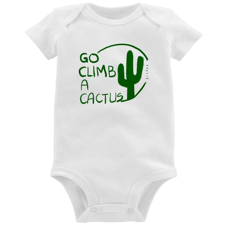 Body Bebê Go climb a cactus