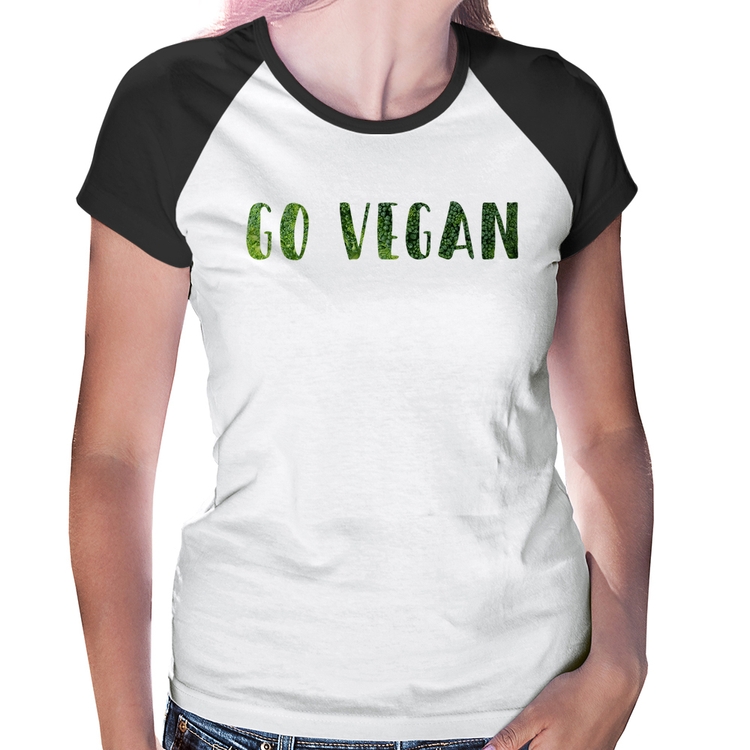 Baby Look Raglan Go Vegan