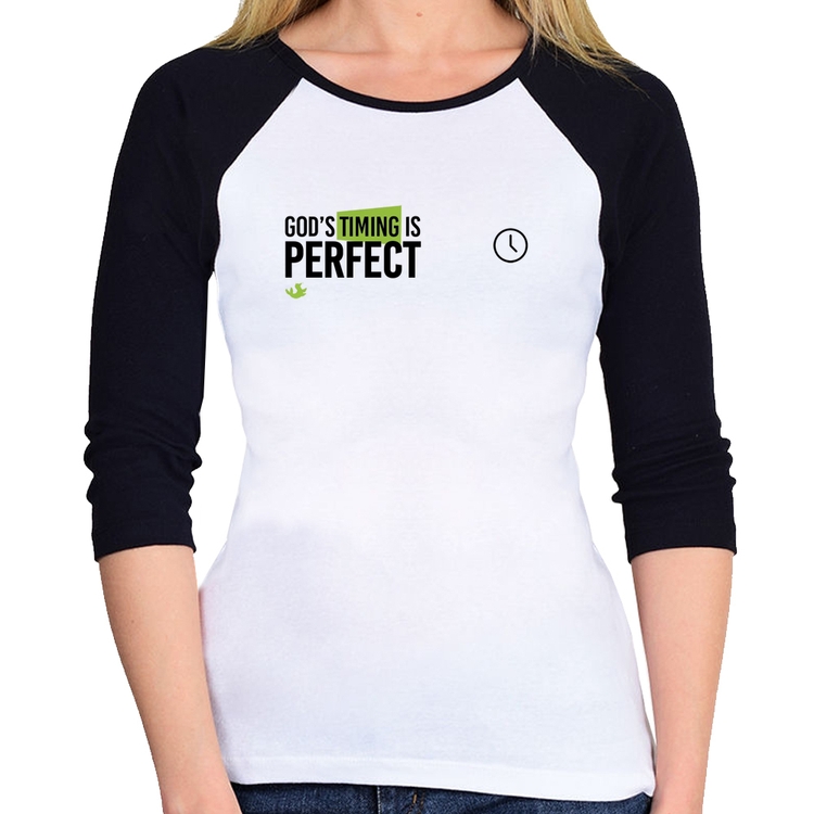 Baby Look Raglan God's timing is perfect Manga 3/4