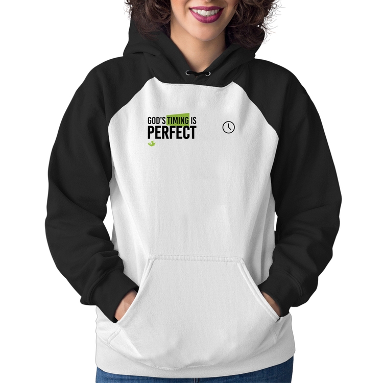 Moletom Feminino God's timing is perfect