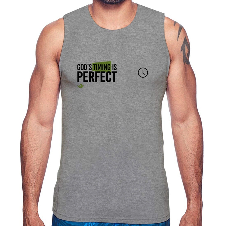 Regata God's timing is perfect - Cinza