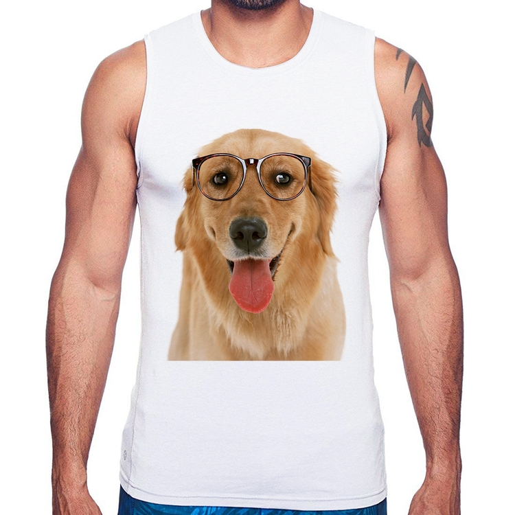 Regata Golden Retriever de Óculos