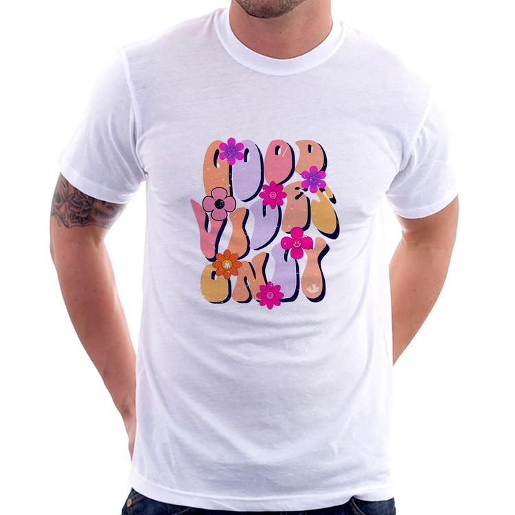 Camiseta Good Vibes Only