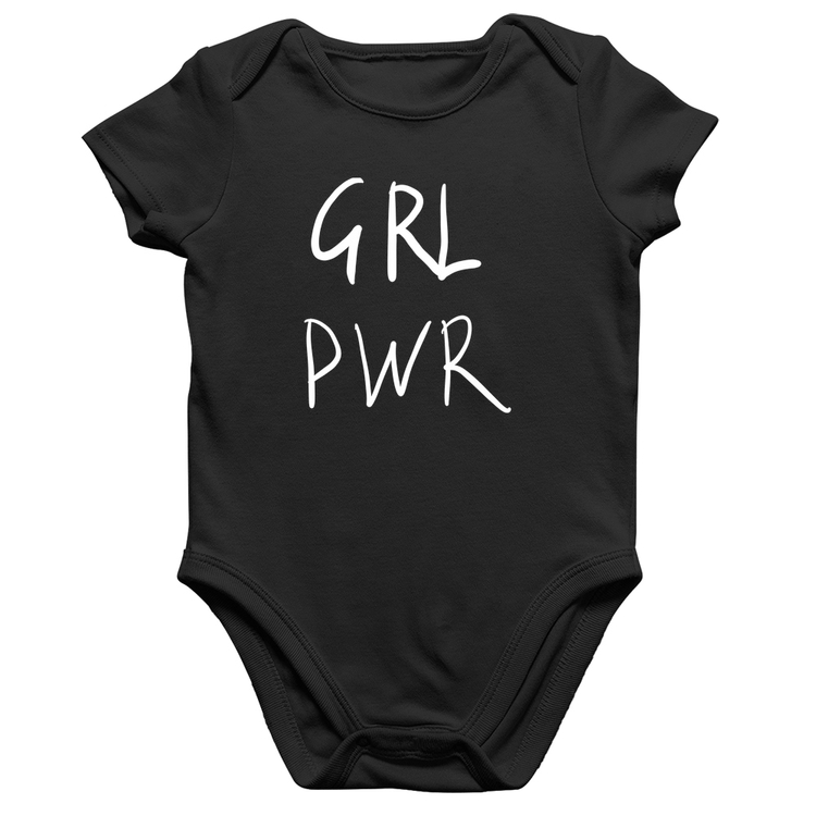 Body Bebê Algodão GRL PWR